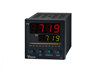 加熱爐行業應用AI真彩觸摸屏分體式無紙記錄儀