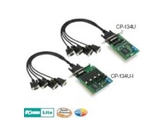 ▲CP-134U 串口卡、MOXA 智能制造、