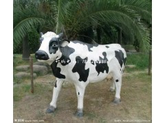 創新的仿真奶牛雕塑玻璃鋼動物雕塑