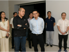 中金數據公司副總經理田少岳一行蒞臨德力西考察