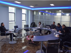 陜西工信廳電子處處長一行到中星測控走訪調研