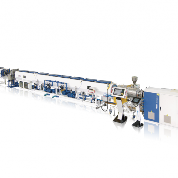 高速節能型HDPE實壁管擠出生產線