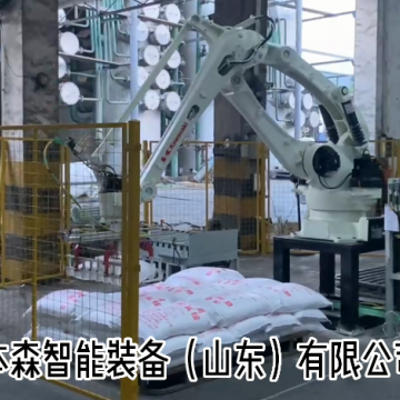 全自動碼垛機器人可碼垛不同物料百