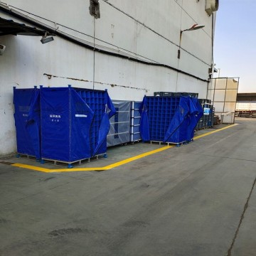 蘇州相城區陽澄湖廠區車間劃線一米