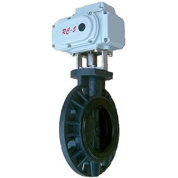 UPVC電動蝶閥,電動閥