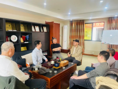 深耕一線暖企心 共話發(fā)展謀新篇 --商會(huì)走訪勾莊市場(chǎng)會(huì)員企業(yè)